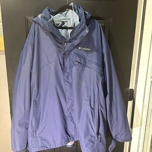 Columbia, Omni-Tech, 3 in 1 with a removable fleece